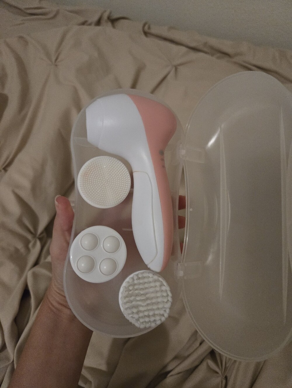 Facial Cleansing Brush Kit - Pink